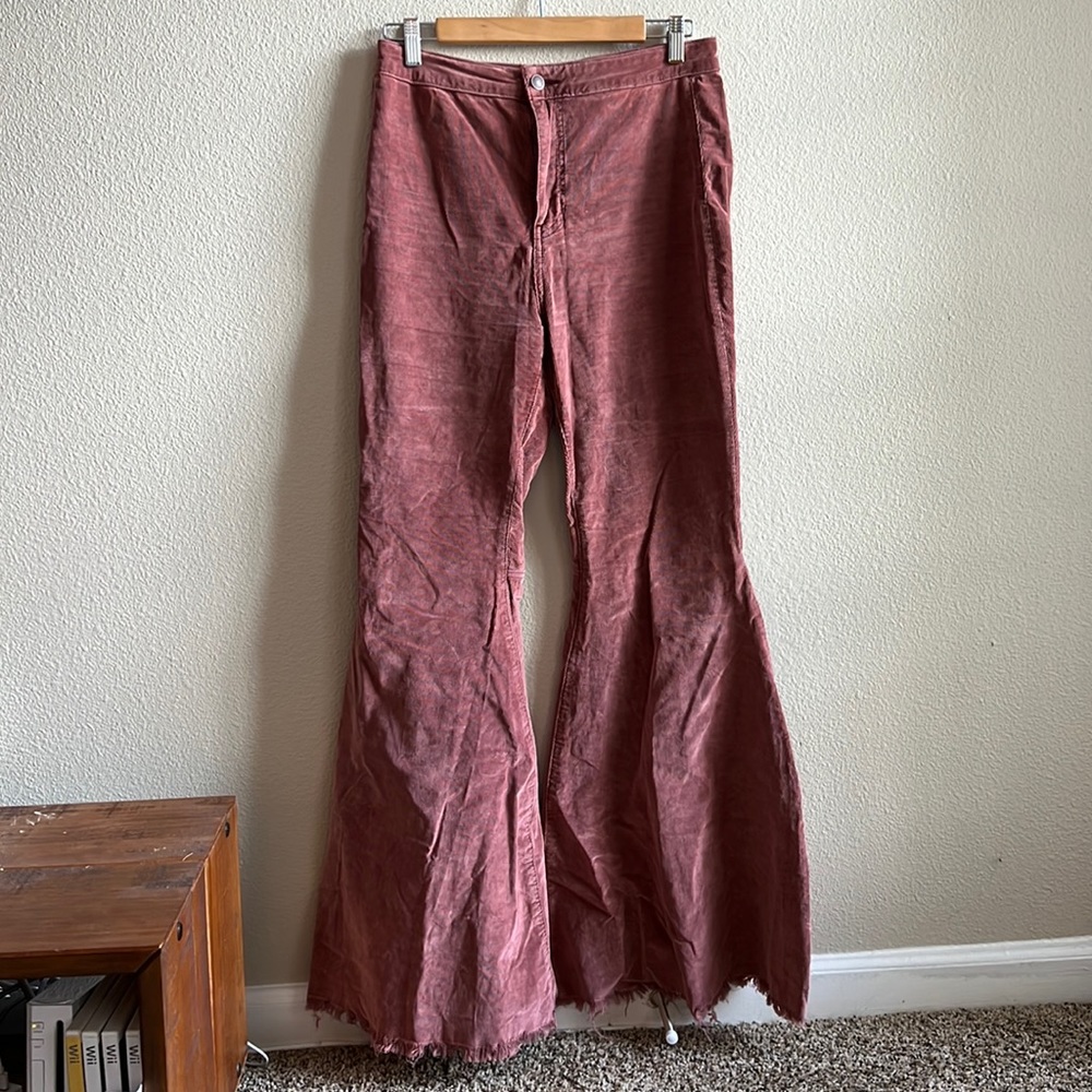 Free People Corduroy Flare Pants